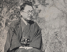 井伏鱒二（1940（昭和15）年以前撮影）